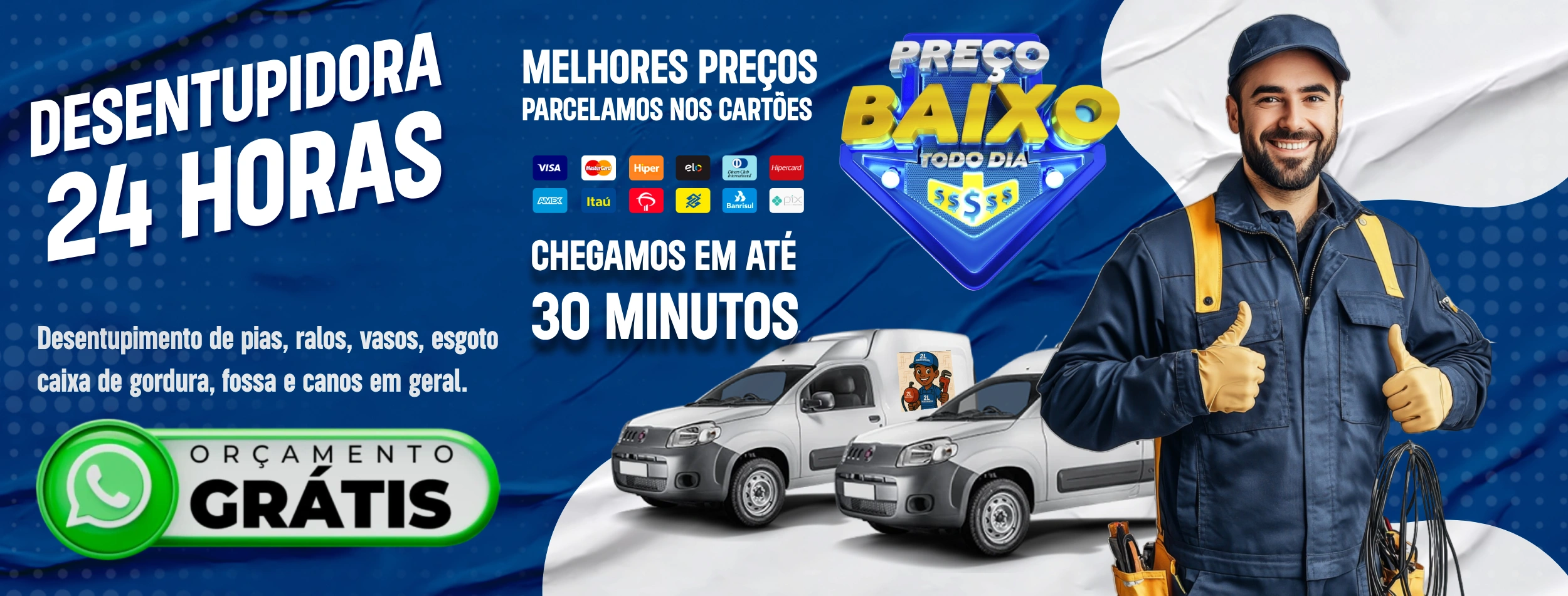 Banner 2L Desentupidora